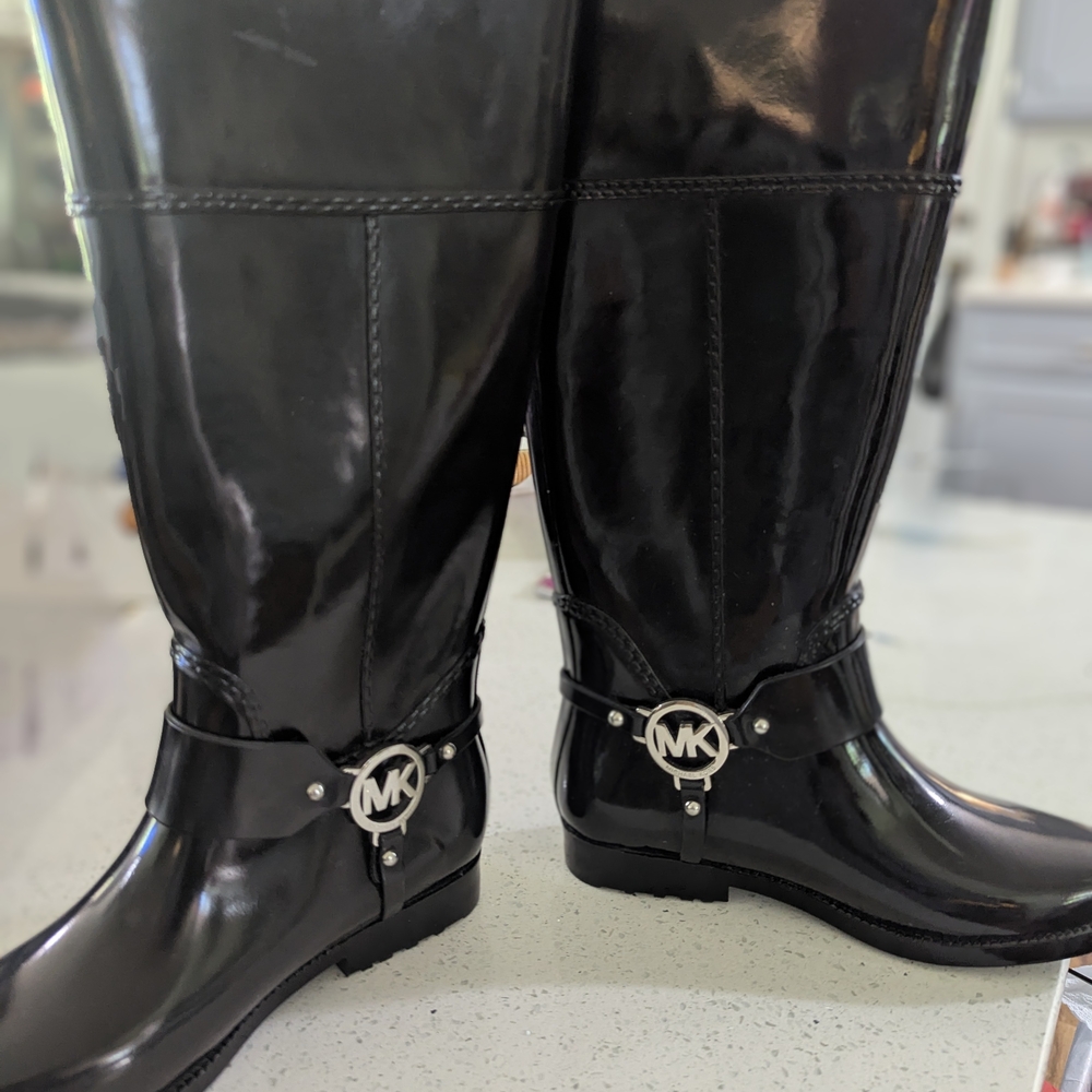 Michael Kors Black Winter & Rain Boots